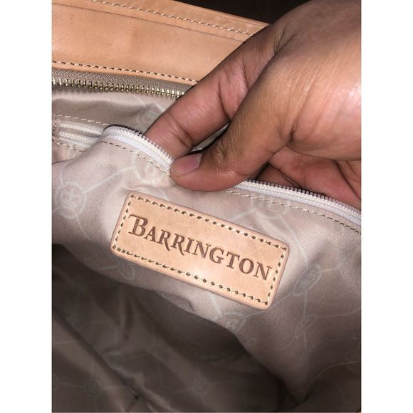 Barrington St. Anne Personalized Zippered Tote Bag- (JRC), MSRP $220 - Picture 4 of 11